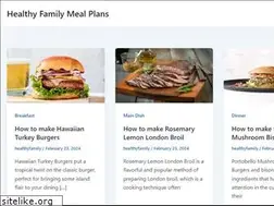 Sites similar to healthyfamilymealplans.com