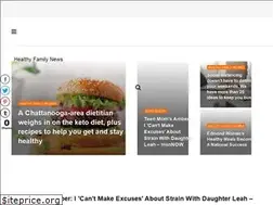 Sites similar to healthyfamilynews.com