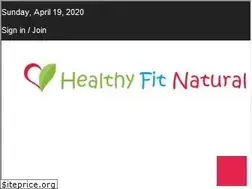 Sites similar to healthyfitnatural.com