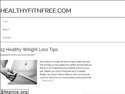 Sites similar to healthyfitnfree.com