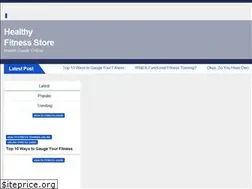 Sites similar to healthyfitstore.com