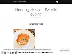 Sites similar to healthyflavor.fr