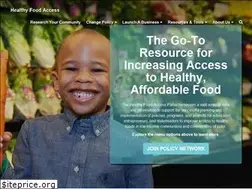 Sites similar to healthyfoodaccess.org