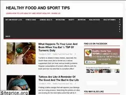 Sites similar to healthyfoodandsporttips.com
