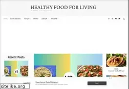 Sites similar to healthyfoodforliving.com