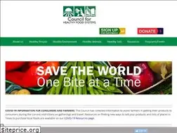 Sites similar to healthyfoodsystems.org