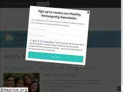 Sites similar to healthyhomeopathy.com