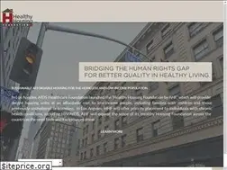 Sites similar to healthyhousingfoundation.net