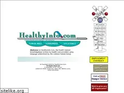 Sites similar to healthyinfo.com