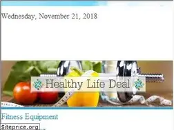 Sites similar to healthylifedeal.com
