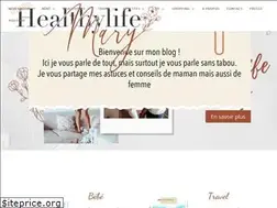 Sites similar to healthylifemary.fr