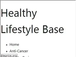 Sites similar to healthylifestylebase.com