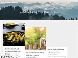 Sites similar to healthylivingfromheadtotoe.com