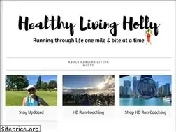 Sites similar to healthylivingholly.com