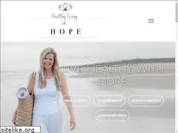 Sites similar to healthylivingwithhope.com