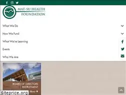 Sites similar to healthymatsu.org
