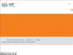 Sites similar to healthymindslearning.ca