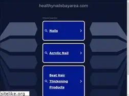 Sites similar to healthynailsbayarea.com