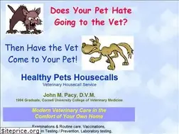 Sites similar to healthypetshousecalls.com