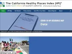 Sites similar to healthyplacesindex.org