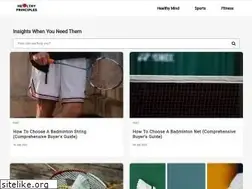 Sites similar to healthyprinciples.co.uk