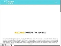 Sites similar to healthyrecipes.org