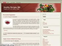 Sites similar to healthyrecipes360.com