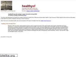 Sites similar to healthysf.org