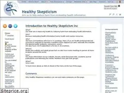 Sites similar to healthyskepticism.org