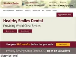 Sites similar to healthysmilesscv.com