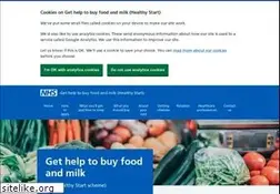 Sites similar to healthystart.nhs.uk
