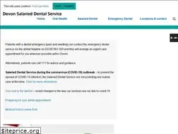 Sites similar to healthyteethdevon.nhs.uk