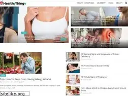 Sites similar to healthythingy.com