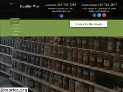 Sites similar to healthywayny.com