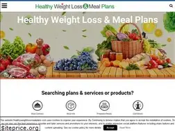 Sites similar to healthyweightlossmealplans.com