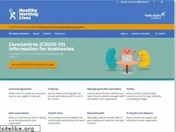 Sites similar to healthyworkinglives.scot