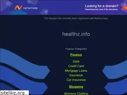 Sites similar to healthz.info
