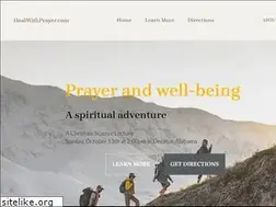 Sites similar to healwithprayer.com