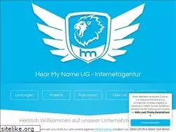 Sites similar to hear-my-name.de