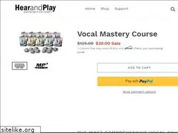 Sites similar to hearandplayvocals.com