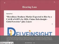 Sites similar to hearing-loss-causes.blogspot.com