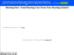 Sites similar to hearingfirst.co.uk