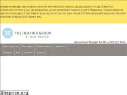 Sites similar to hearinggroupnm.com