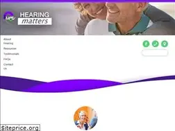 Sites similar to hearingmatters.com.au