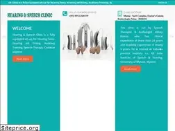 Sites similar to hearingspeechclinic.in