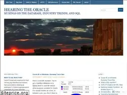 Sites similar to hearingtheoracle.com