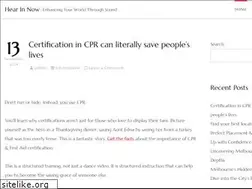 Sites similar to hearinnow.com