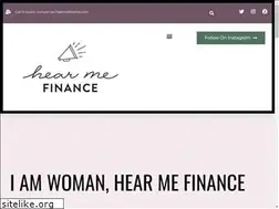 Sites similar to hearmefinance.com