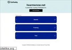Sites similar to hearmenow.net