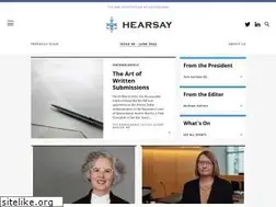Sites similar to hearsay.org.au